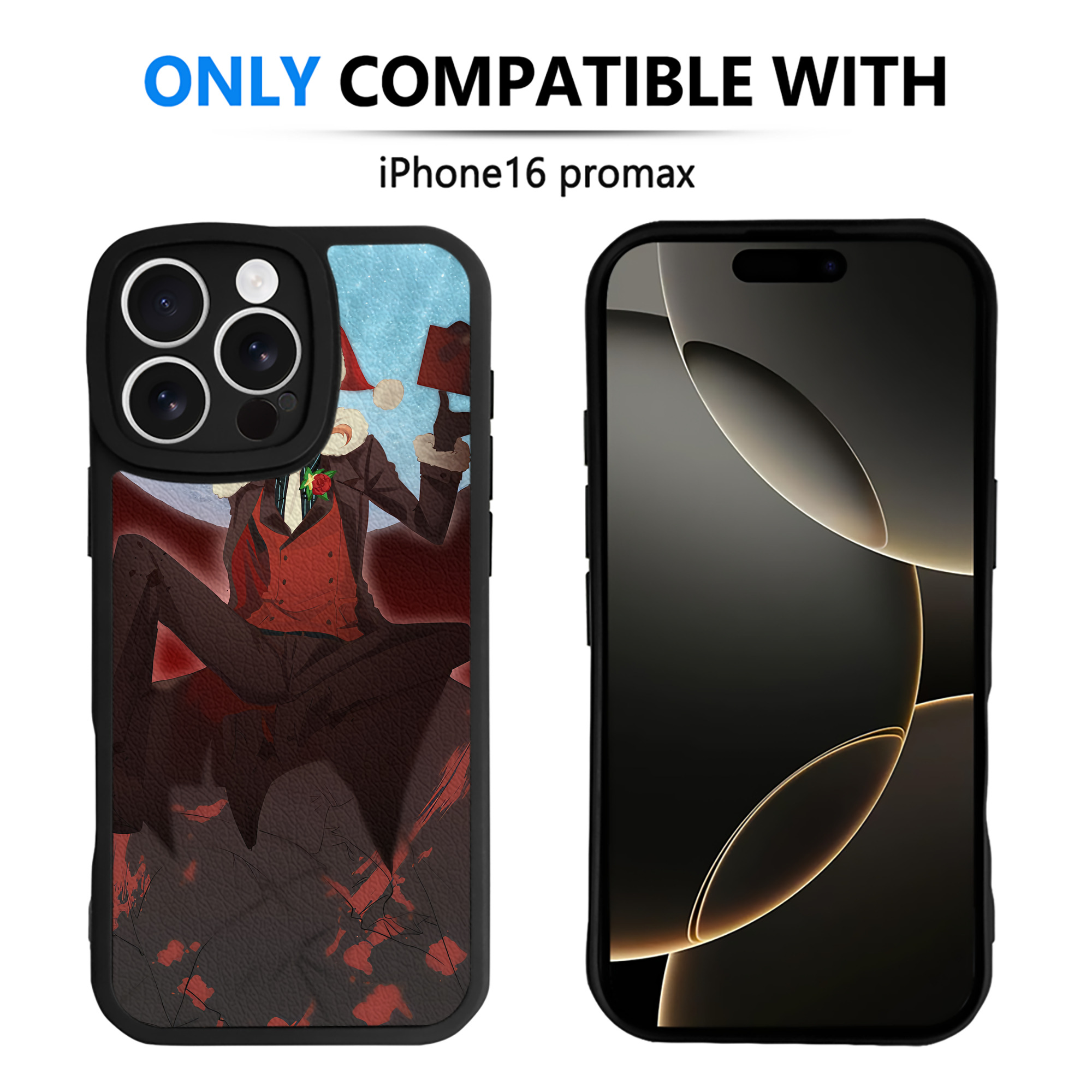 （画像用） 文豪ストレイドッグス Bungo Stray Dogs 【iPhone 16シリーズ対応】シリコンスマホケース（レザー調） 材質：シリコン